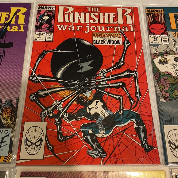 The Punisher War Journal #8-#14- 1989- Marvel Comics - Picture 3 of 8